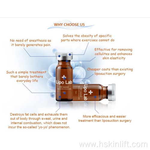 mesoterapia lipolab fat dissolving injection solution with